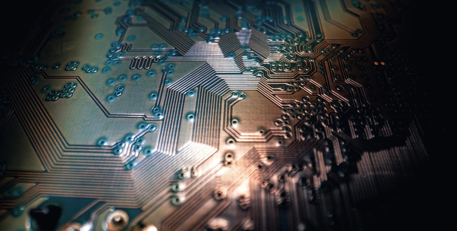 Circuit detail representing an AI-ready marketing foundation