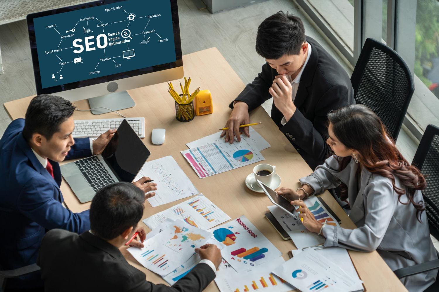 AI search and answer-engine analytics dashboard